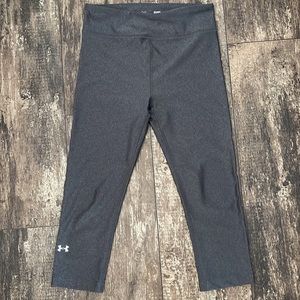 Under Armour Heat Gear Compression Cropped Leggings Size S